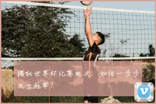 揭秘世界杯比赛轮次：如何一步步决出冠军？